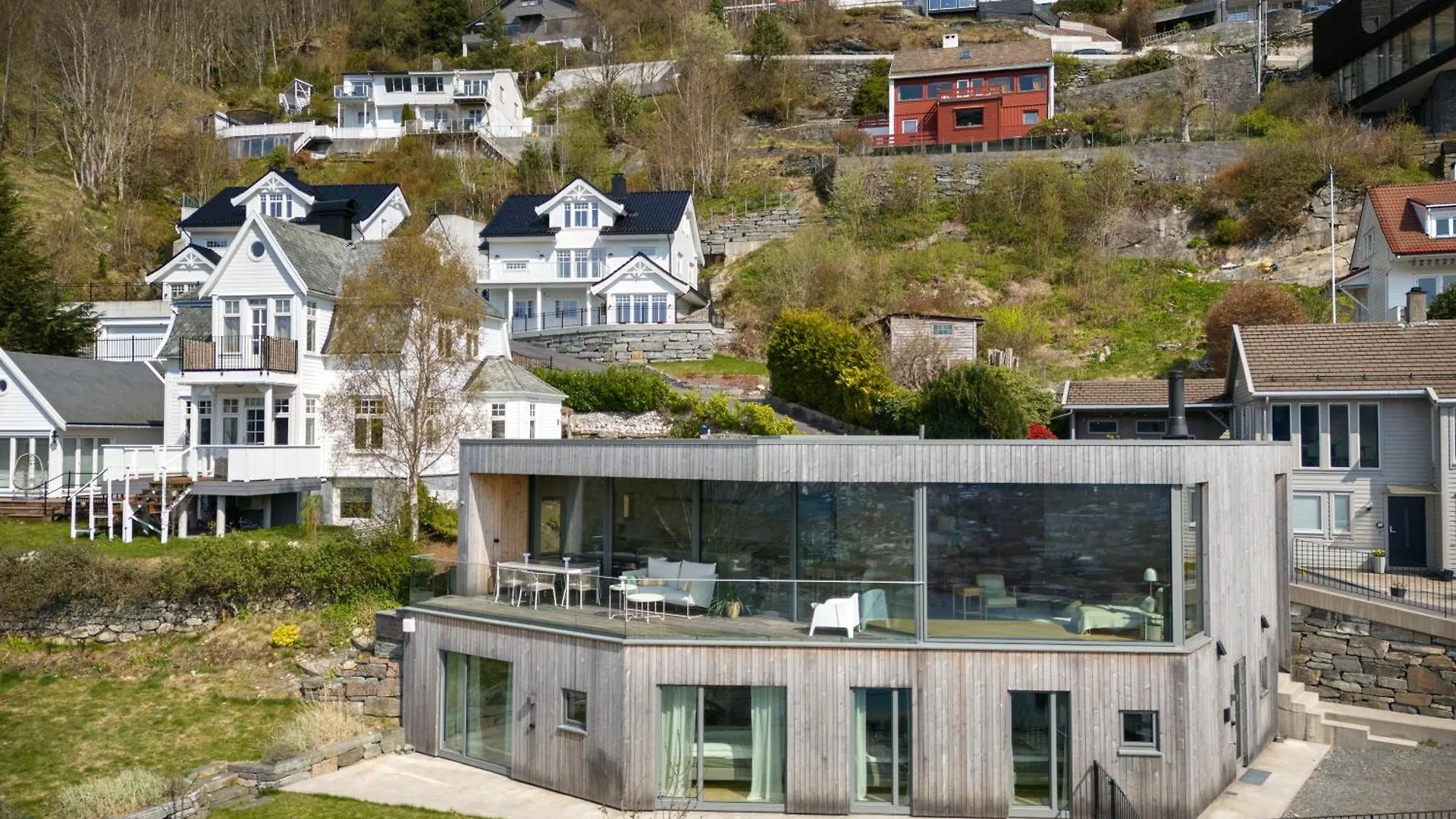 Amazing View - 5 Bedrooms - New House - Modern And Exclusive Bergen 0*,  Norsko